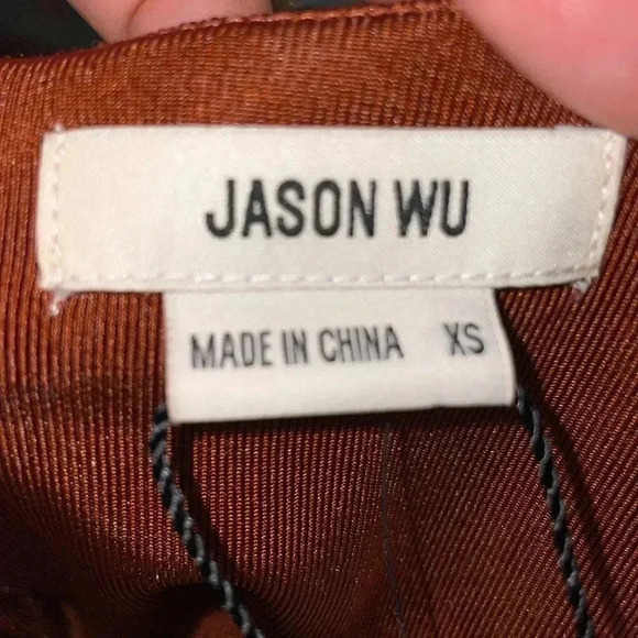 Jason Wu burnt orange jumpsuit sz XS - Picture 6 of 11